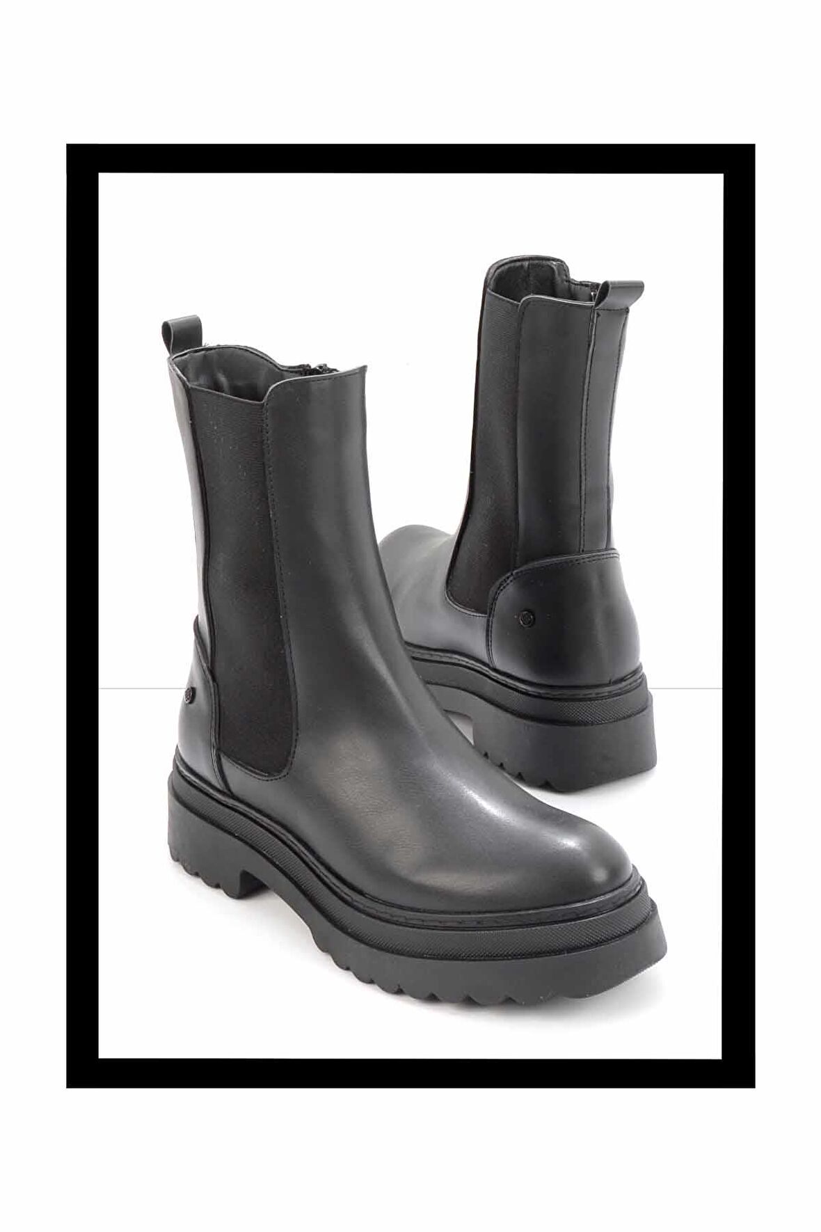 Siyah  Kadın Bot & Bootie K02538560909