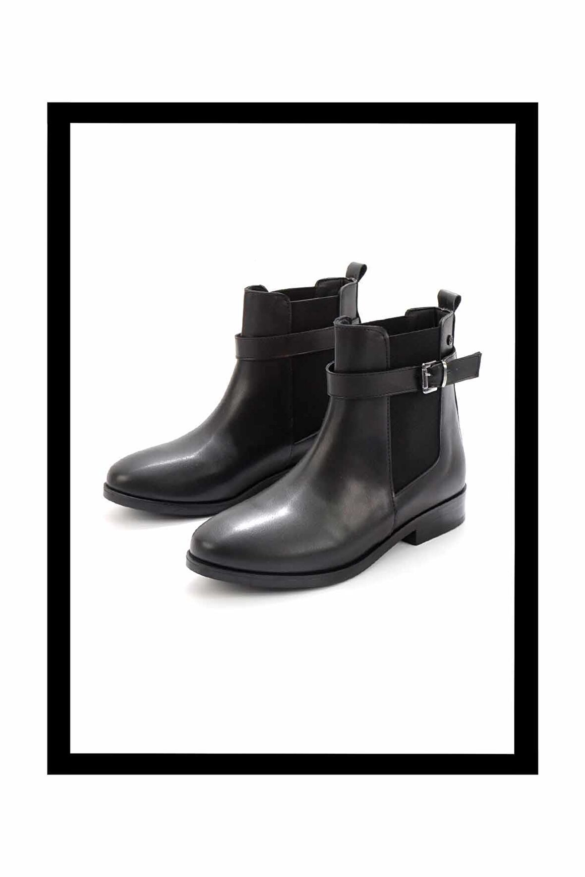 Siyah  Kadın Bot & Bootie K02538561709