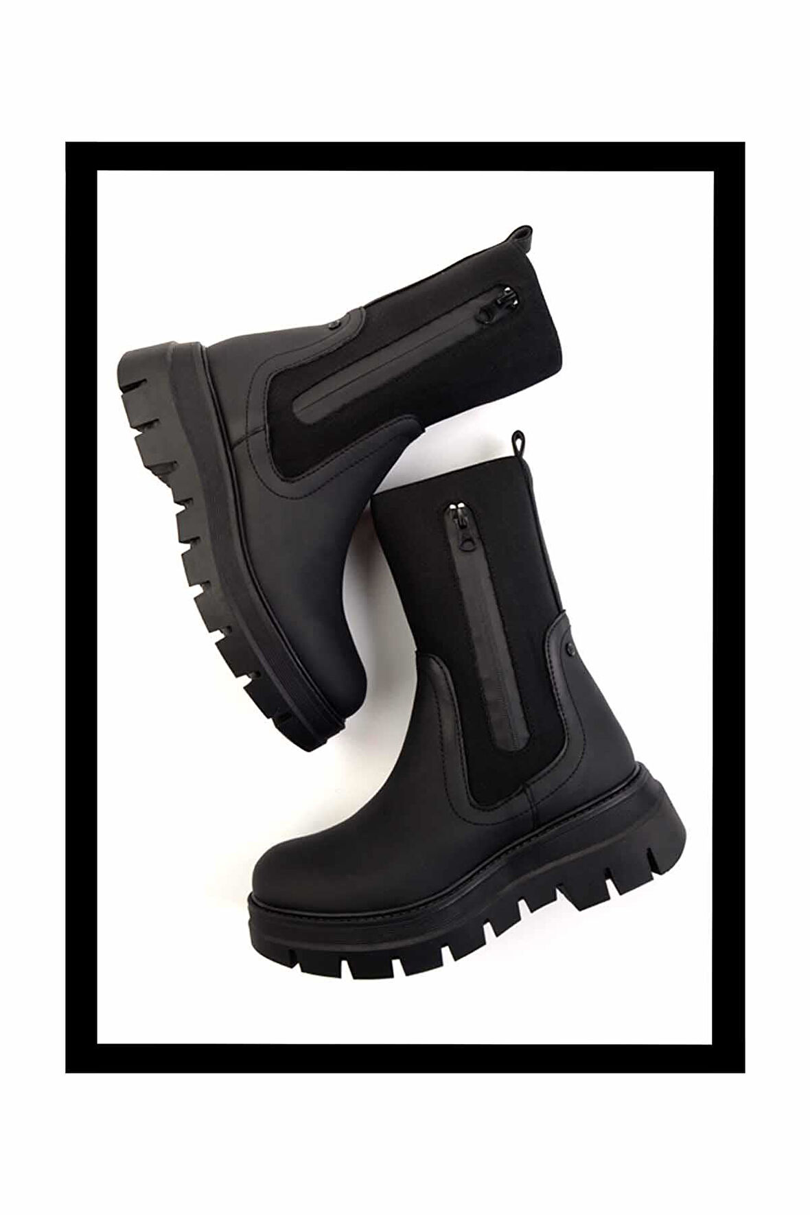 Siyah  Kadın Bot & Bootie K02538562009