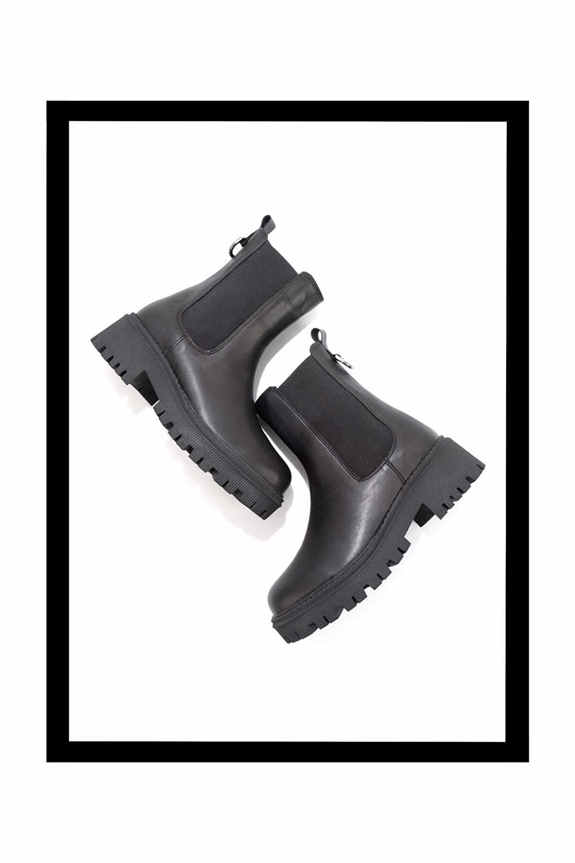 Siyah  Kadın Bot & Bootie K02586228209