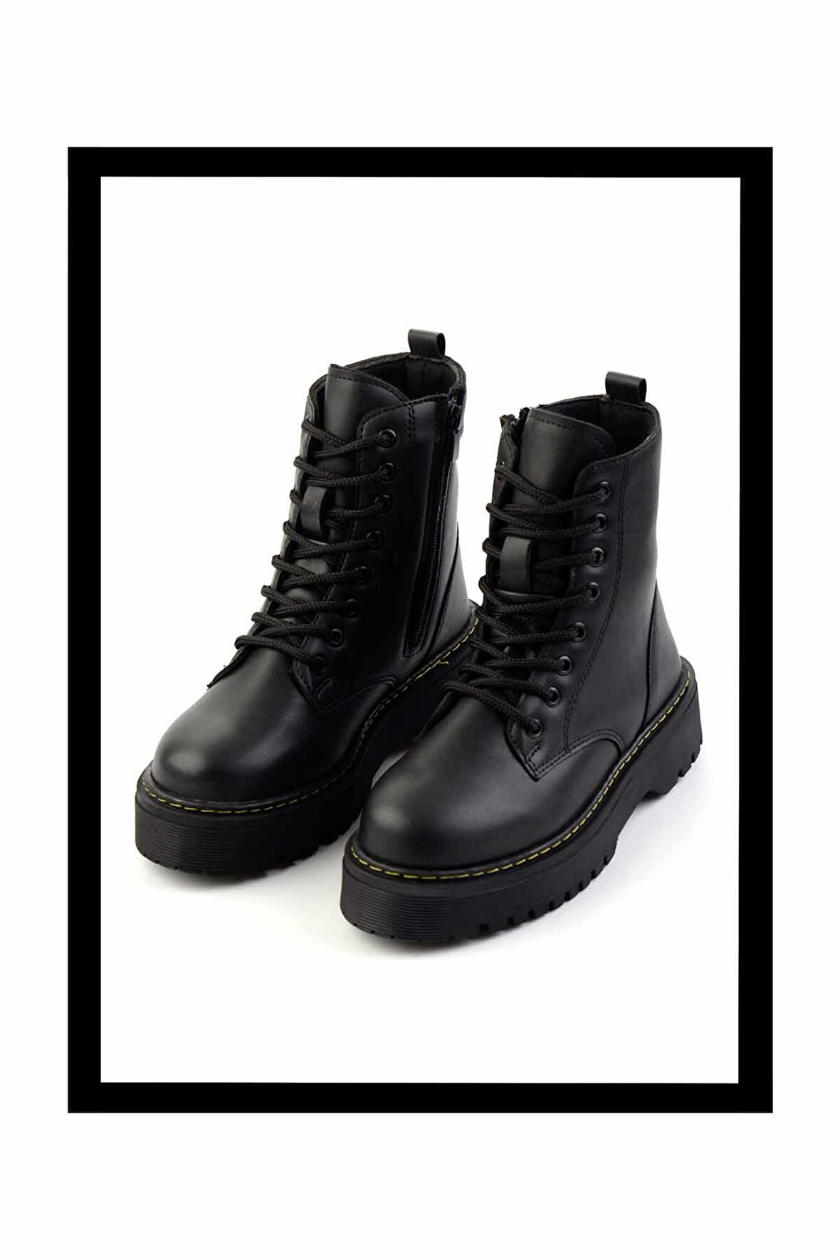Siyah  Kadın Bot & Bootie K02590031209
