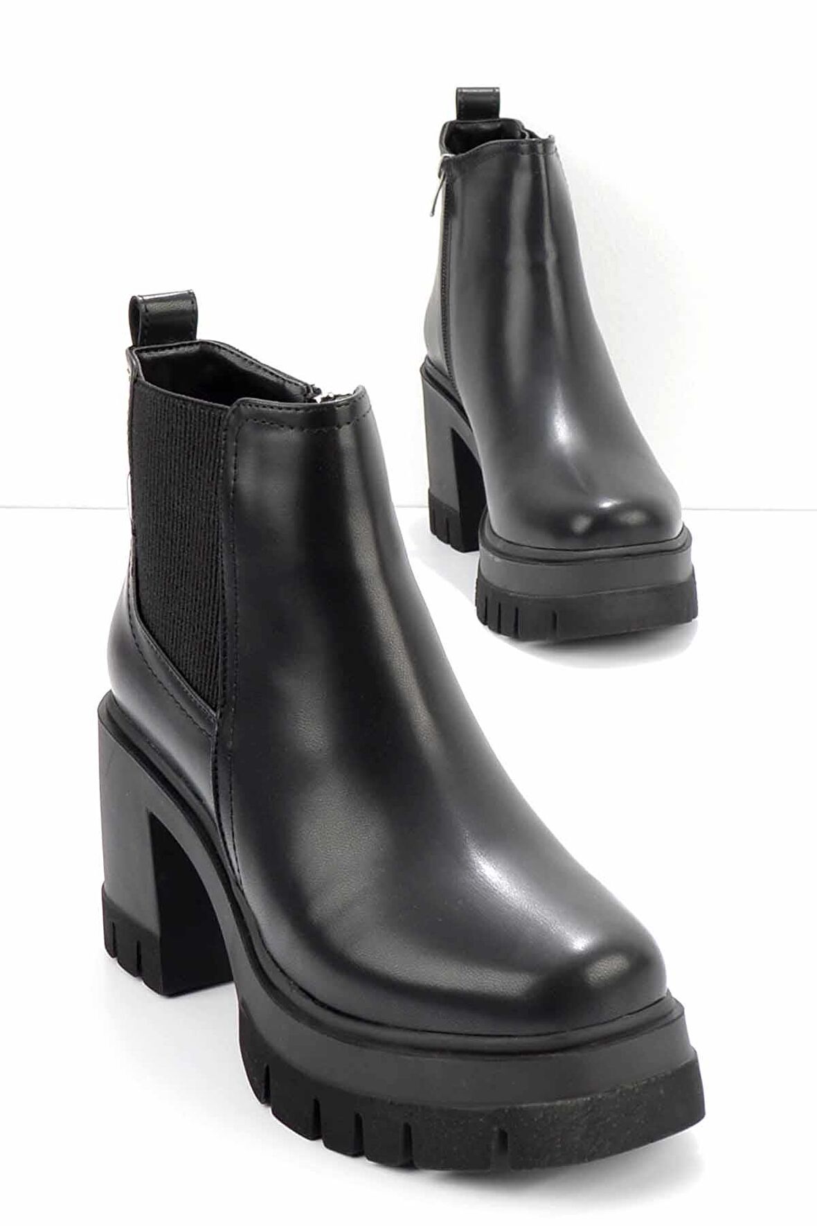 Bambi Siyah  Kadın Bot & Bootie K02674004009