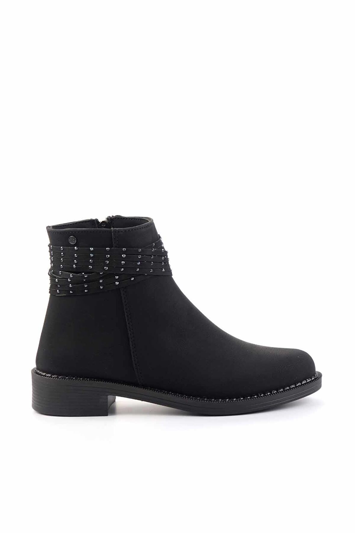 Siyah Nubuk  Kadın Bot & Bootie K02671903101