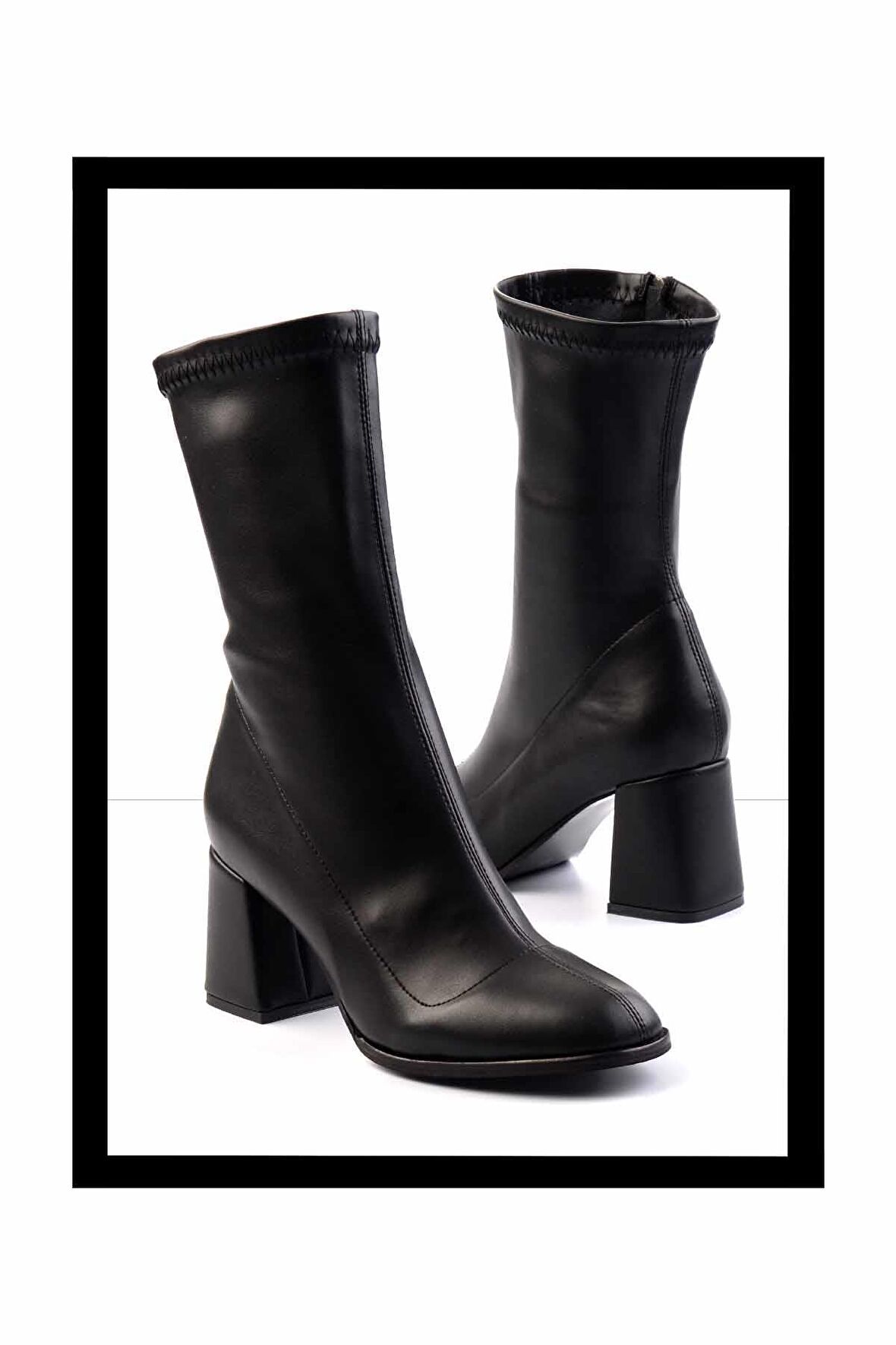 Siyah  Kadın Bot & Bootie K02718131509