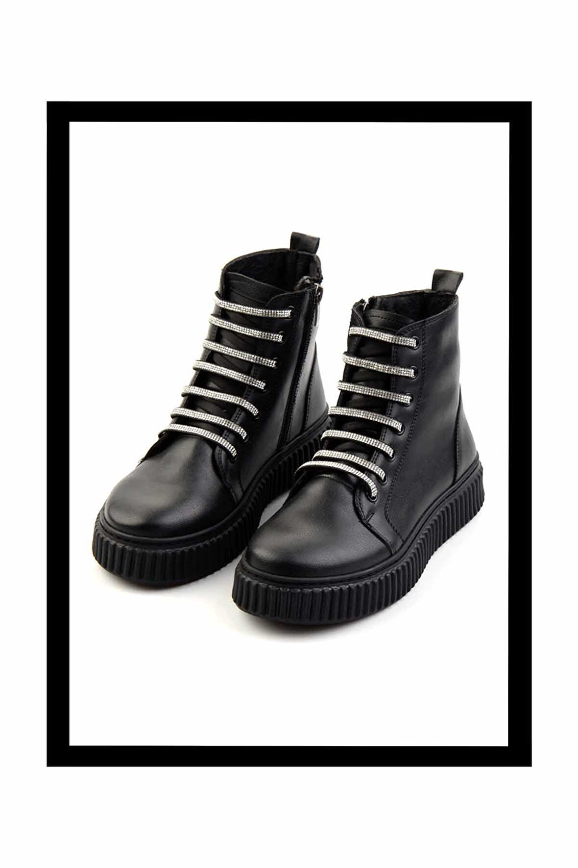 Siyah  Kadın Bot & Bootie K02714131509