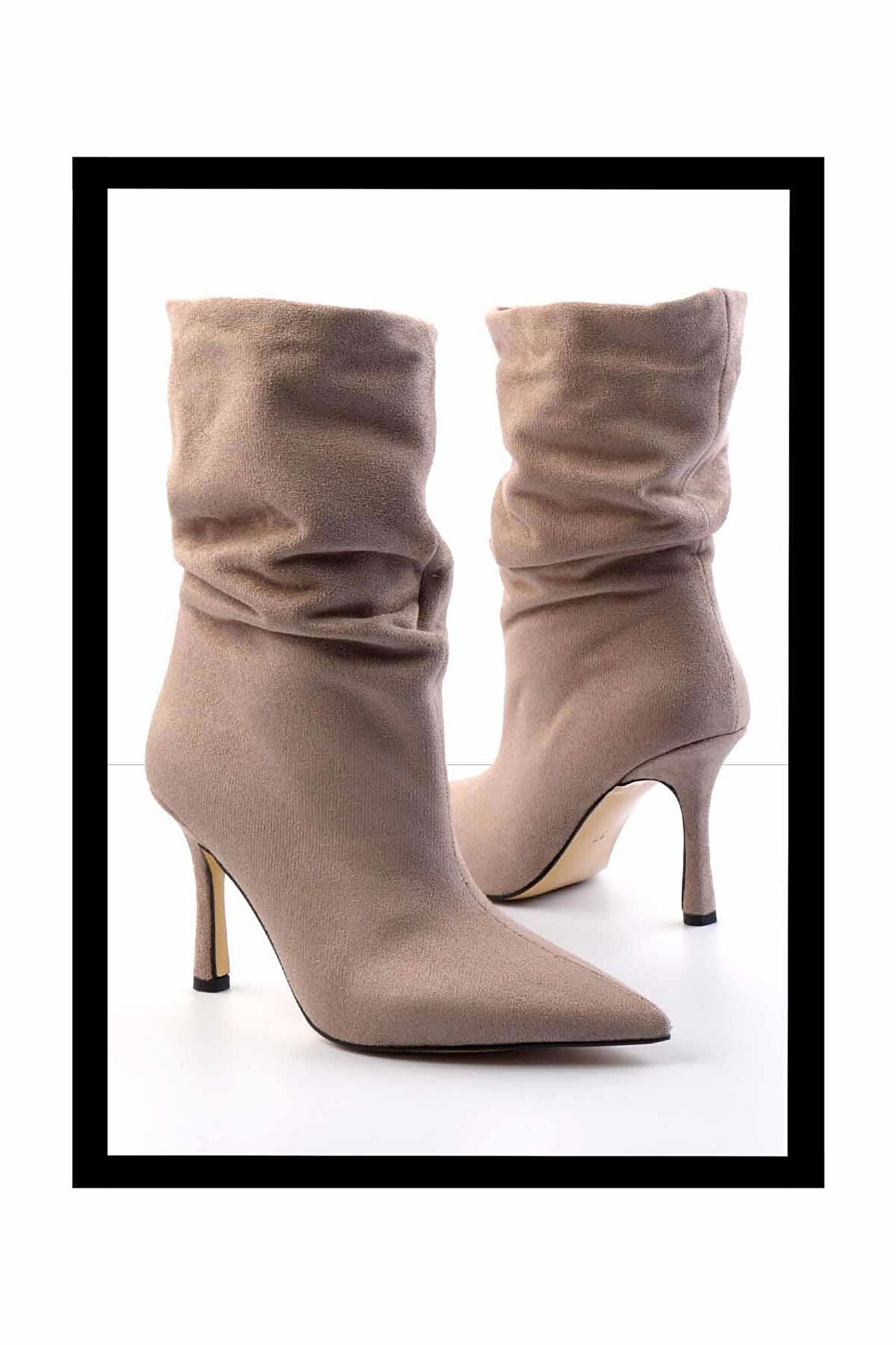 Vizon Süet  Kadın Bot & Bootie K02718025202