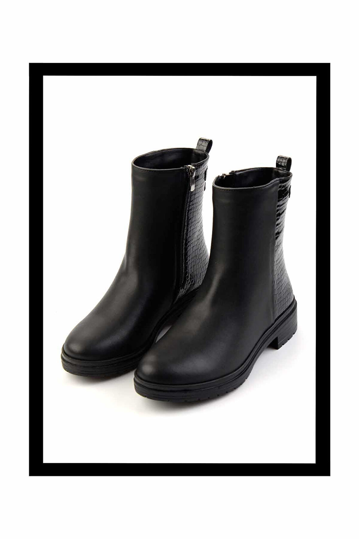 Siyah  Kadın Bot & Bootie K02724201509