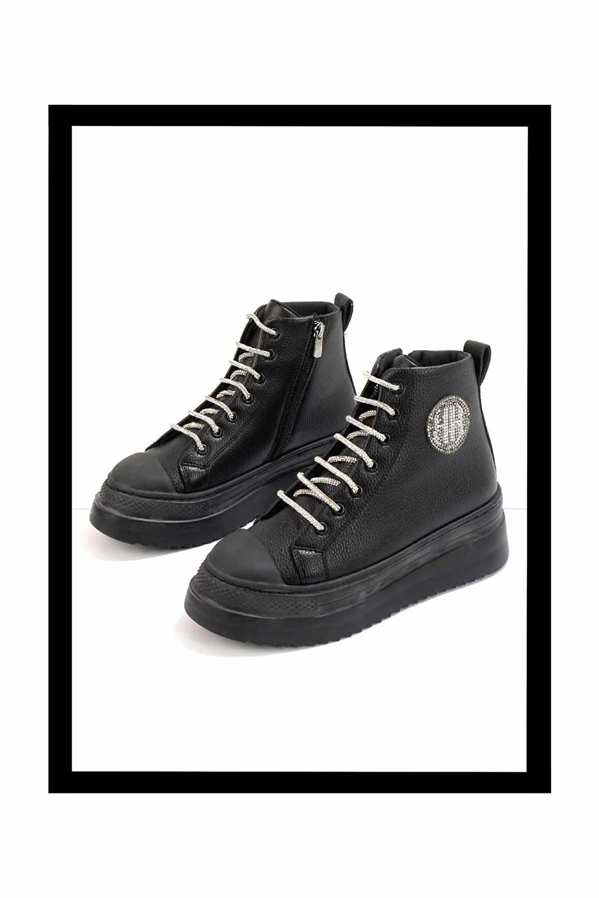 Siyah Siyah  Kadın Bot & Bootie K02763030309