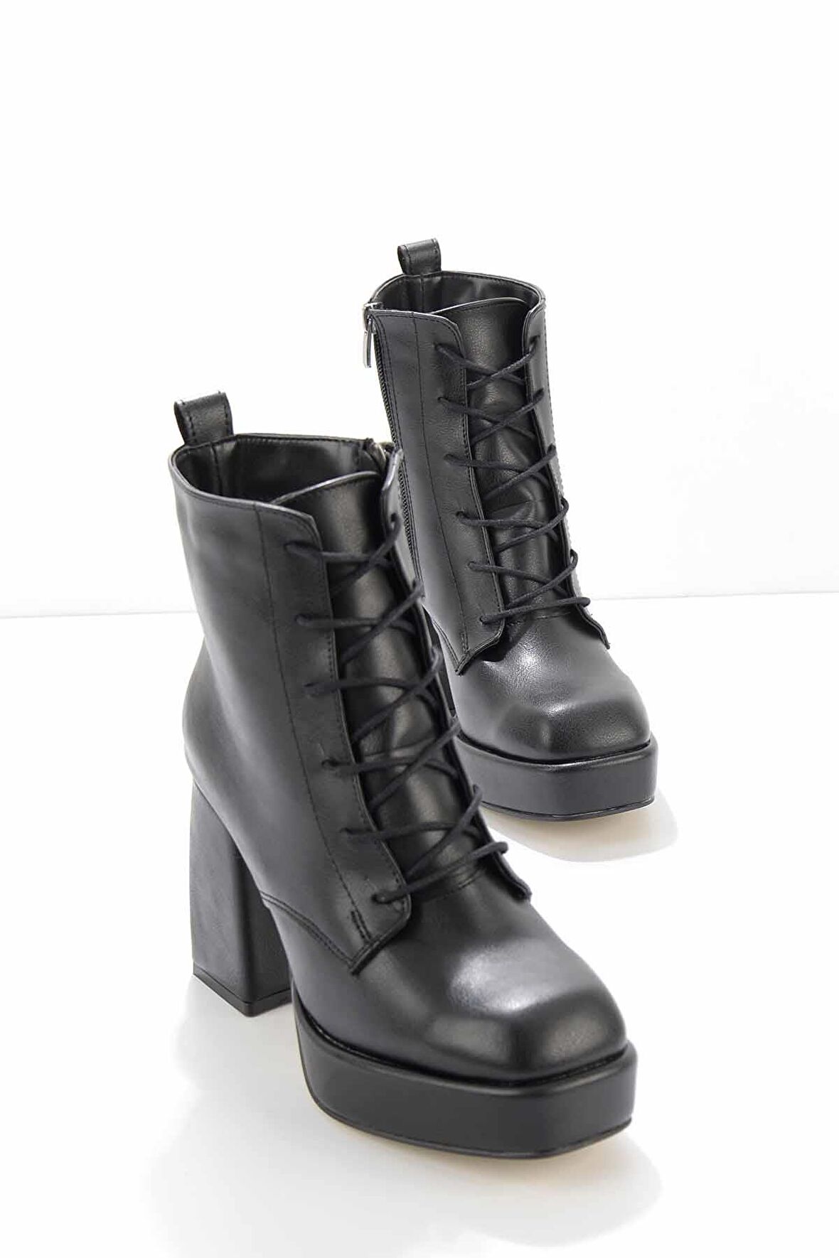 Bambi Siyah  Kadın Bot & Bootie K02792060209