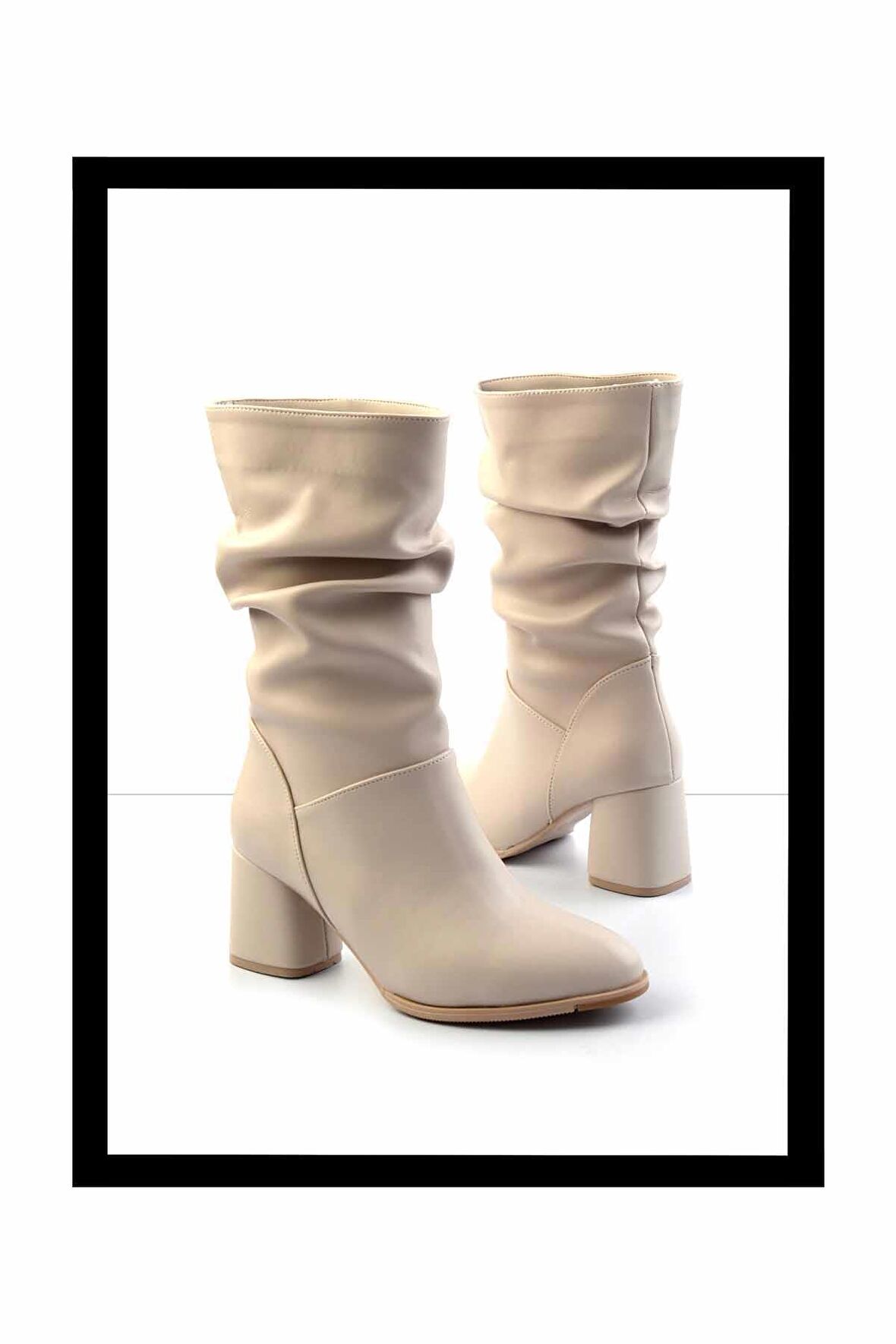 Bej  Kadın Bot & Bootie K02824243009