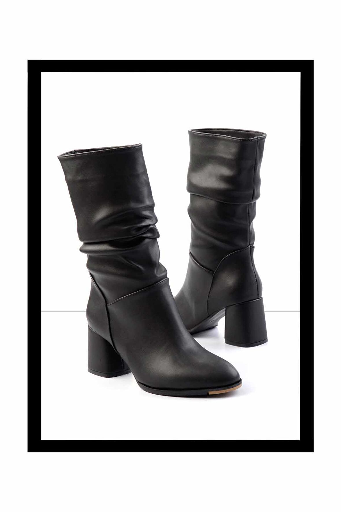 Siyah  Kadın Bot & Bootie K02824243009