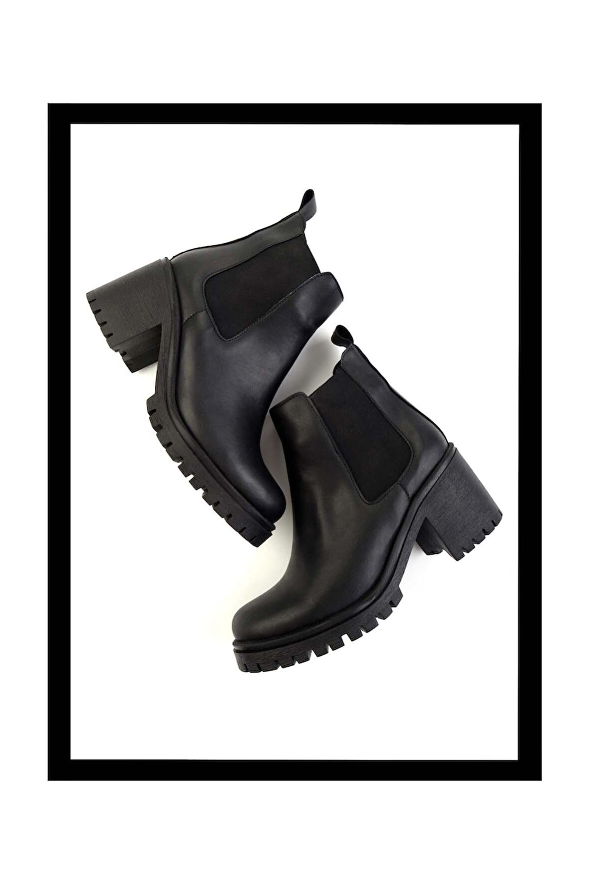 Siyah  Kadın Bot & Bootie K02824701509