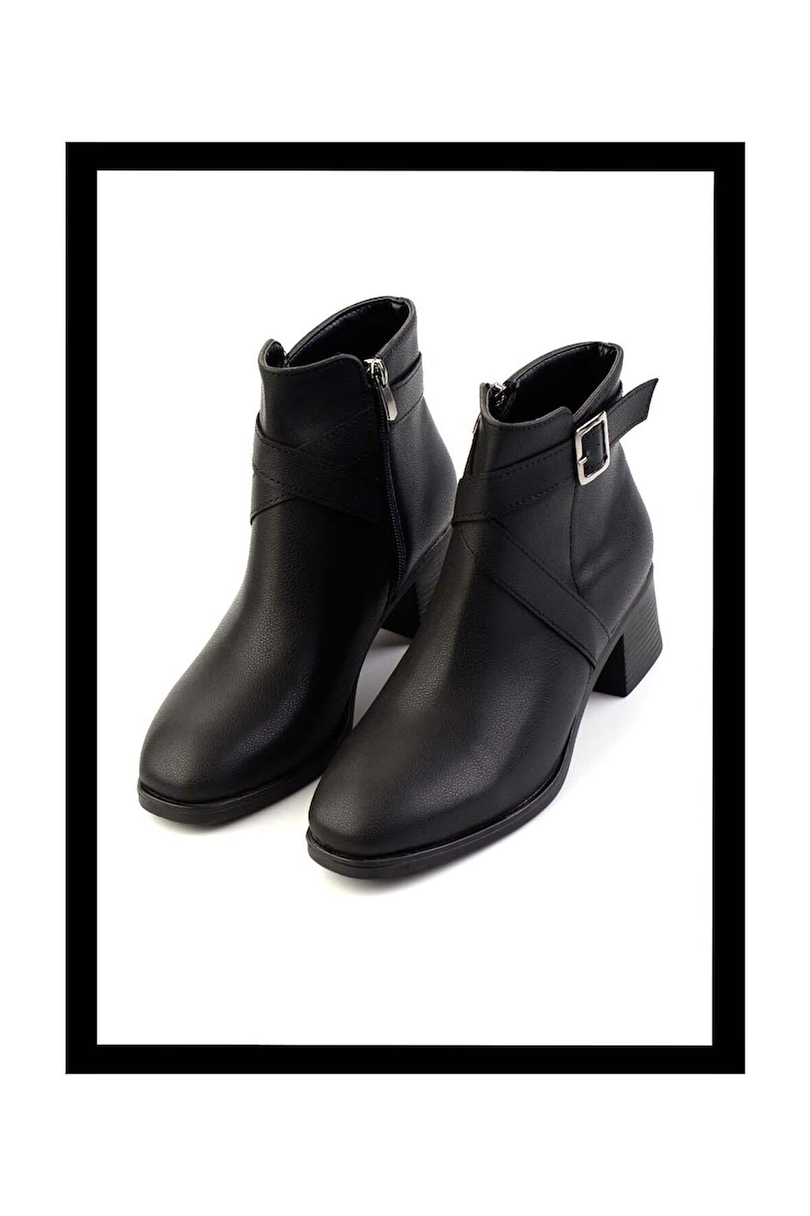 Siyah  Kadın Bot & Bootie K02823054509