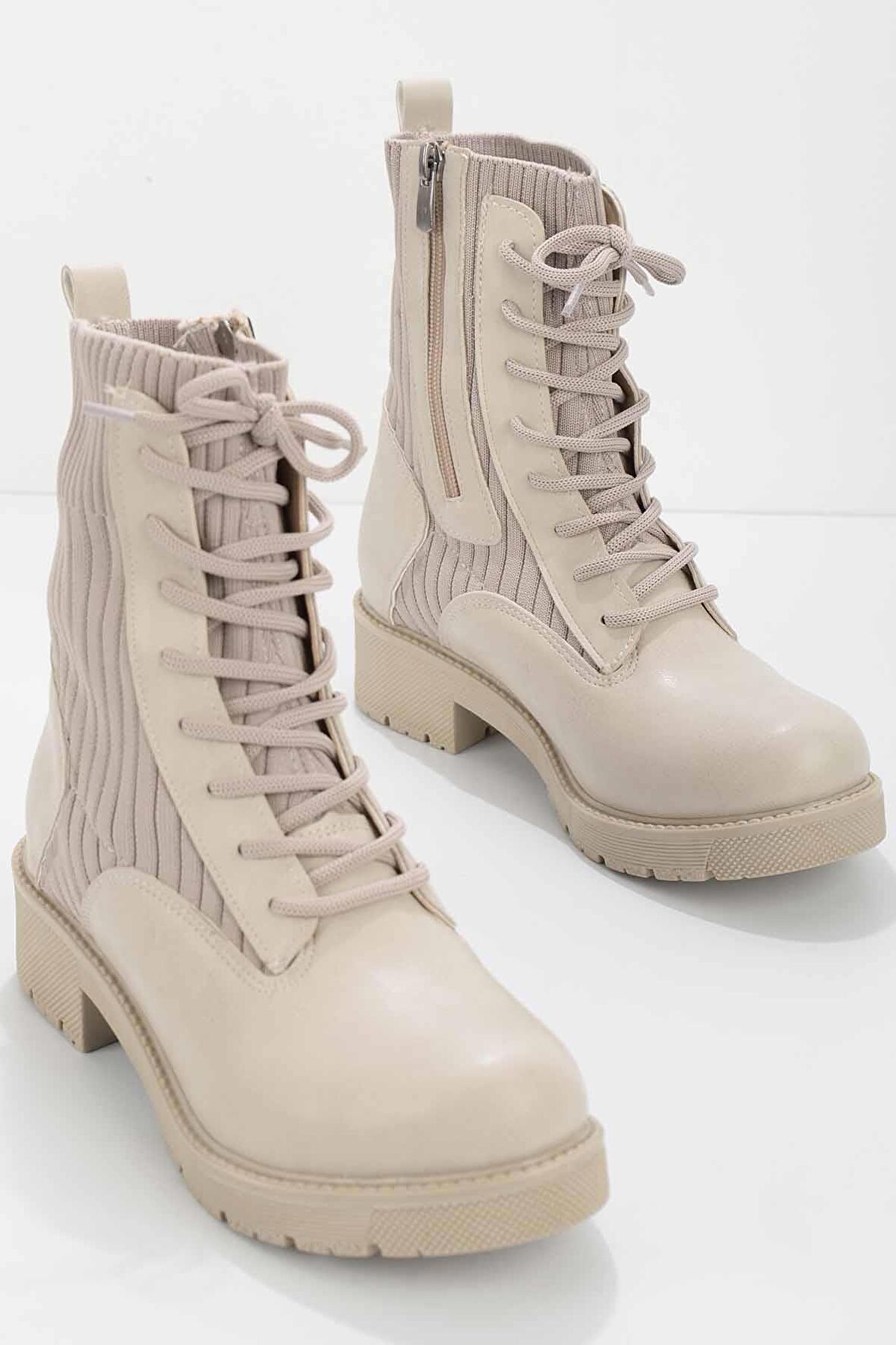 Bambi Bej  Kadın Bot & Bootie K02839028009