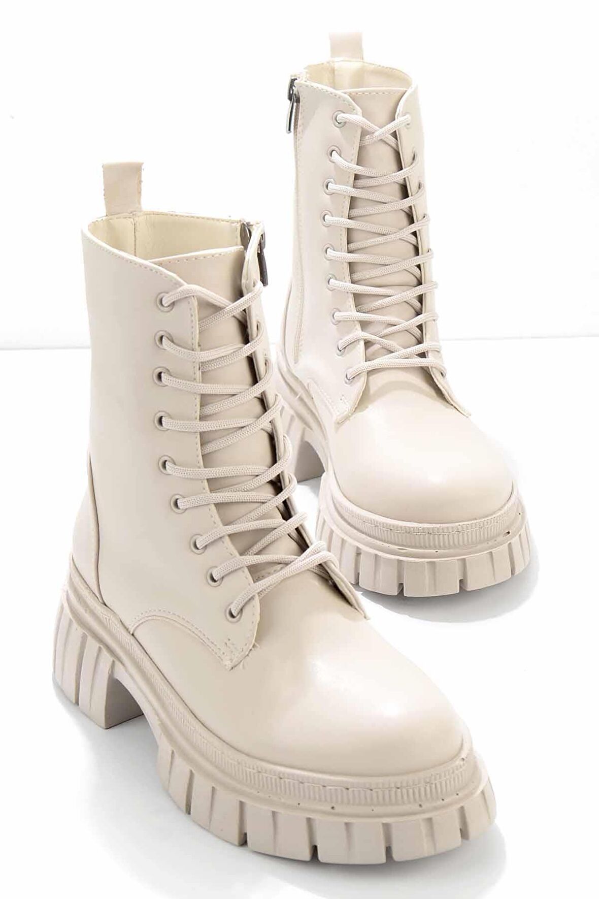 Bej  Kadın Bot & Bootie K02836222509
