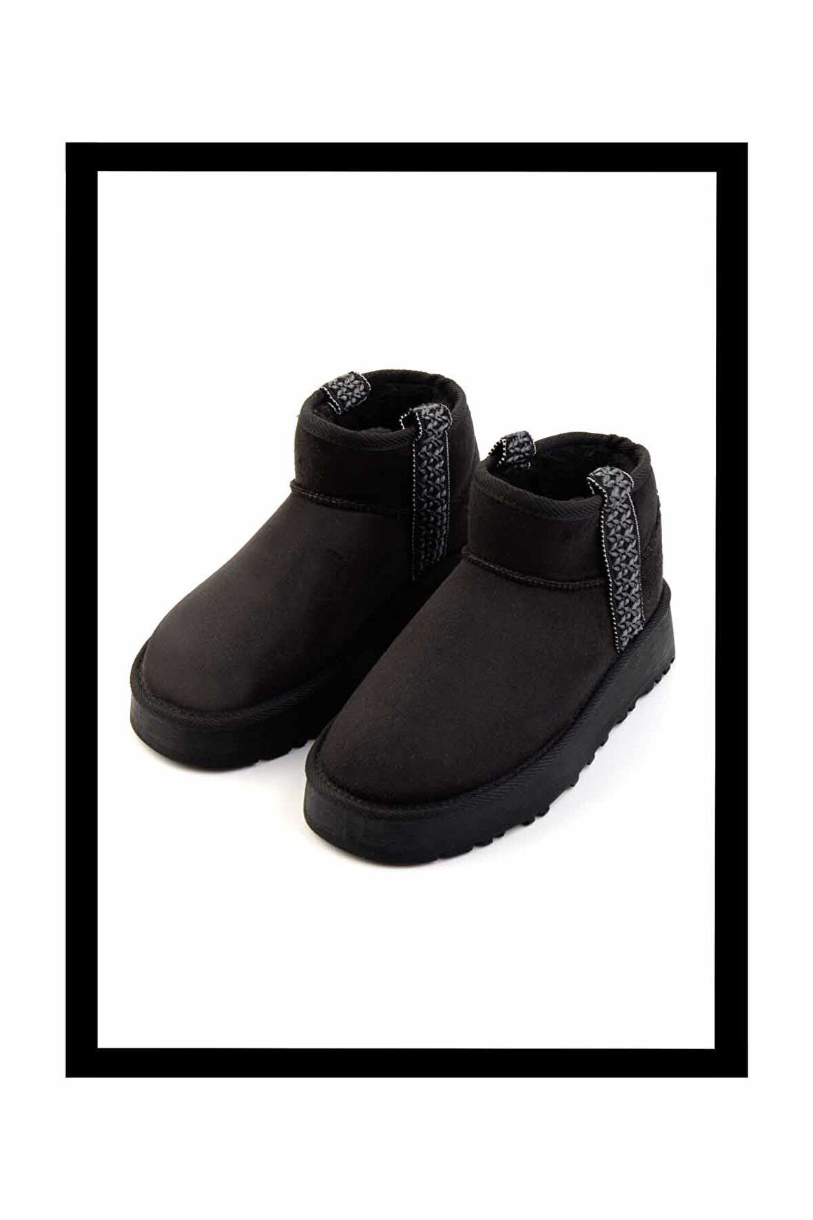 Siyah Süet   Kadın Bot & Bootie K02855115002