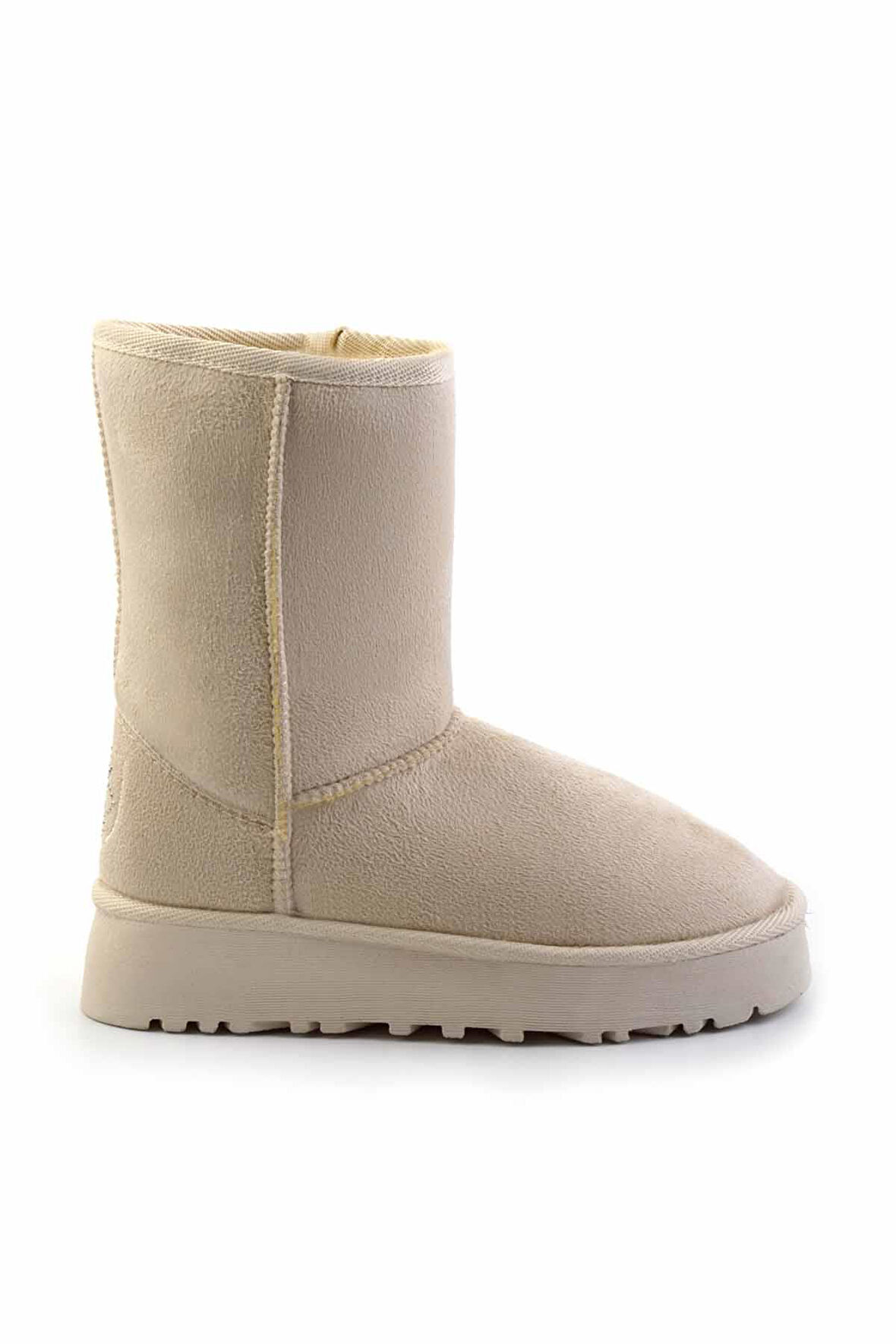 Bej Süet  Kadın Bot & Bootie K02855115202
