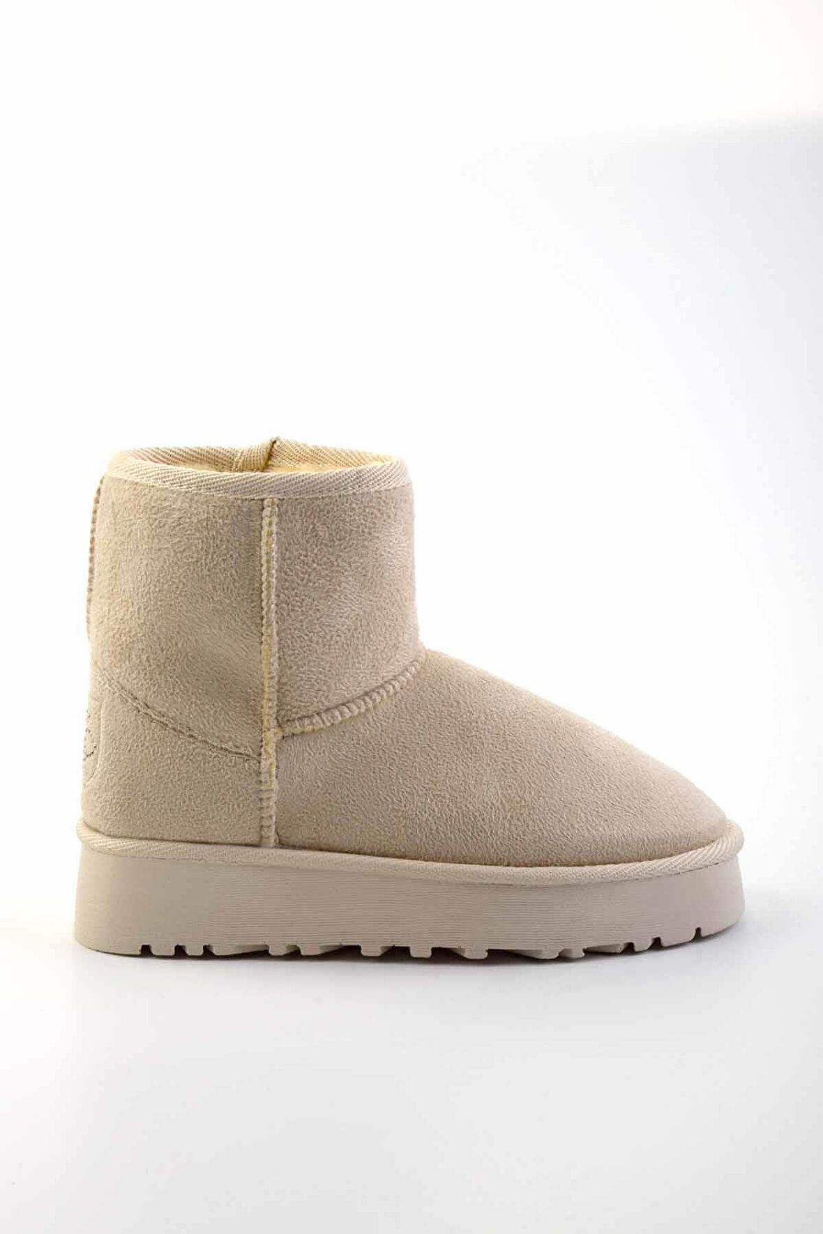 Bej Süet  Kadın Bot & Bootie K02855115602