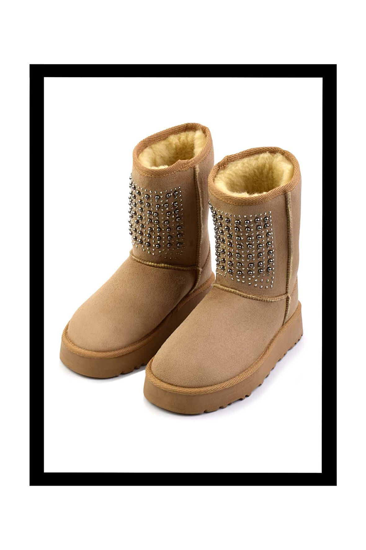 Camel Süet  Kadın Bot & Bootie K02855115402
