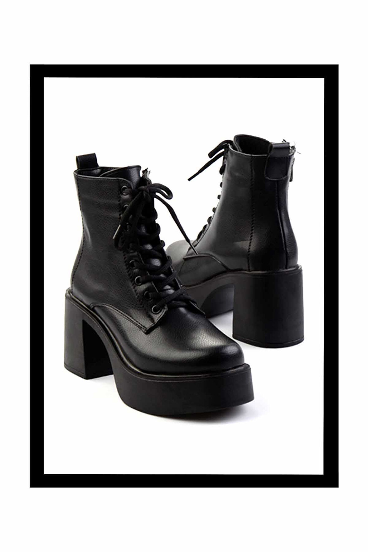 Siyah   Kadın Bot & Bootie K02891020609