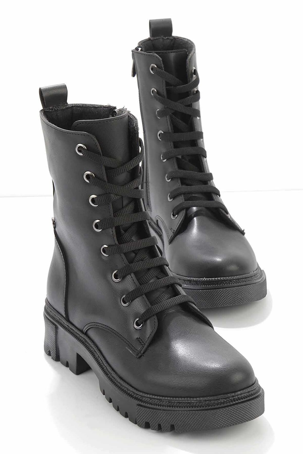 Bambi Siyah  Kadın Bot & Bootie K02928040209