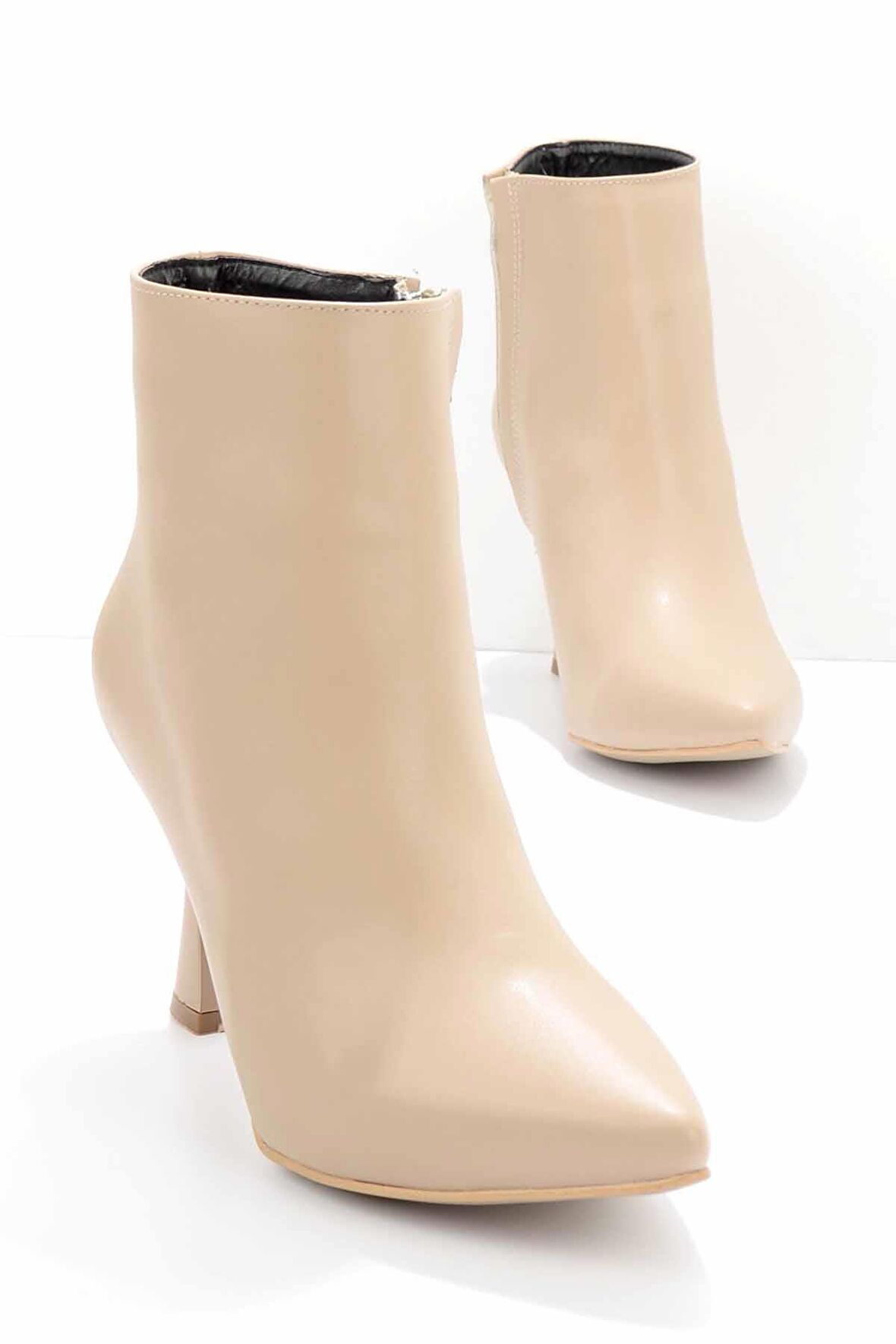 Bambi Nude  Kadın Bot & Bootie K02948010909