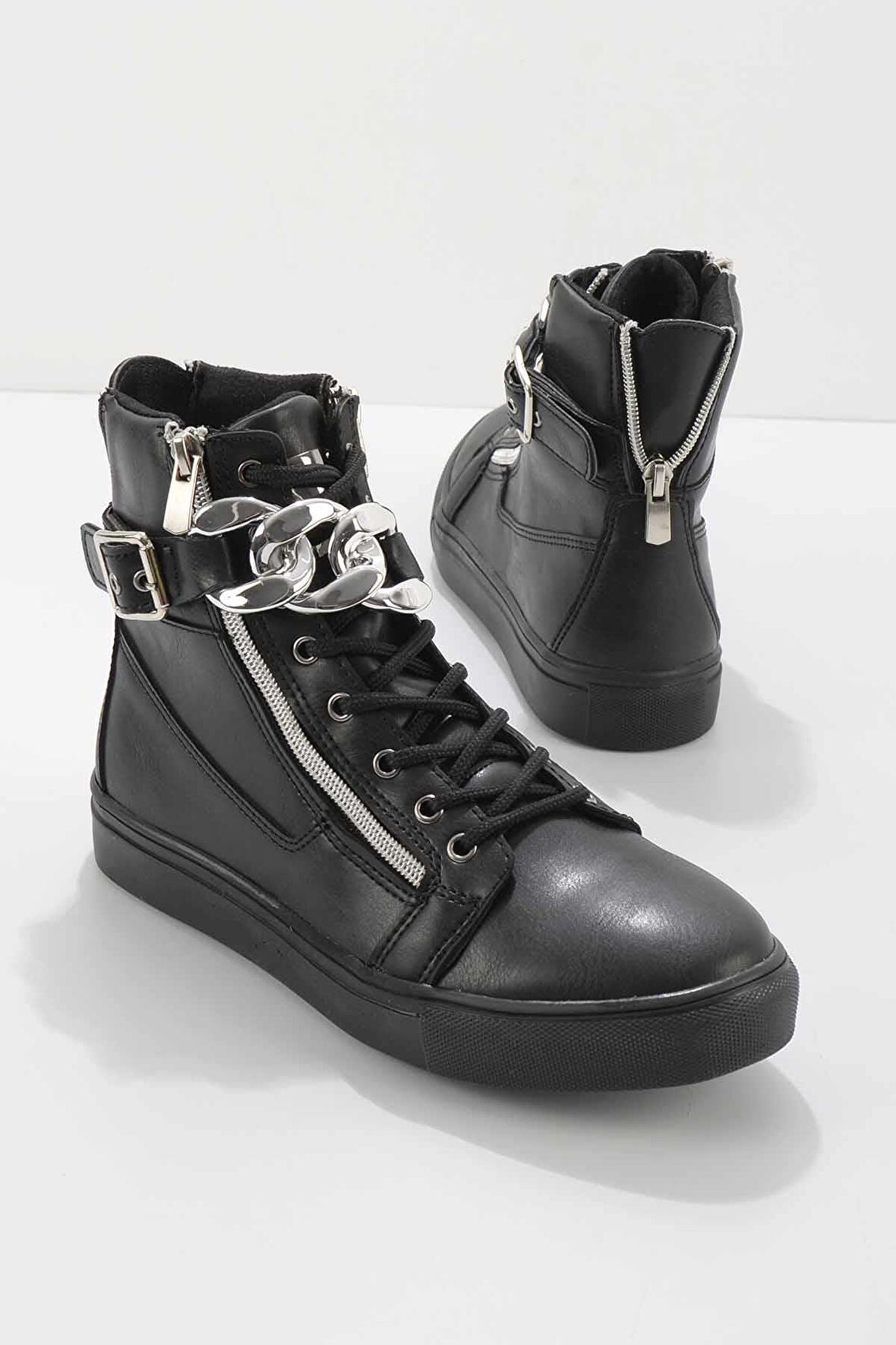 Bambi Siyah  Kadın Bot & Bootie K02996000709