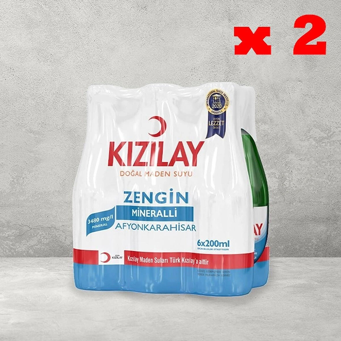 Kızılay Maden Suyu 6X200 Ml Afyon