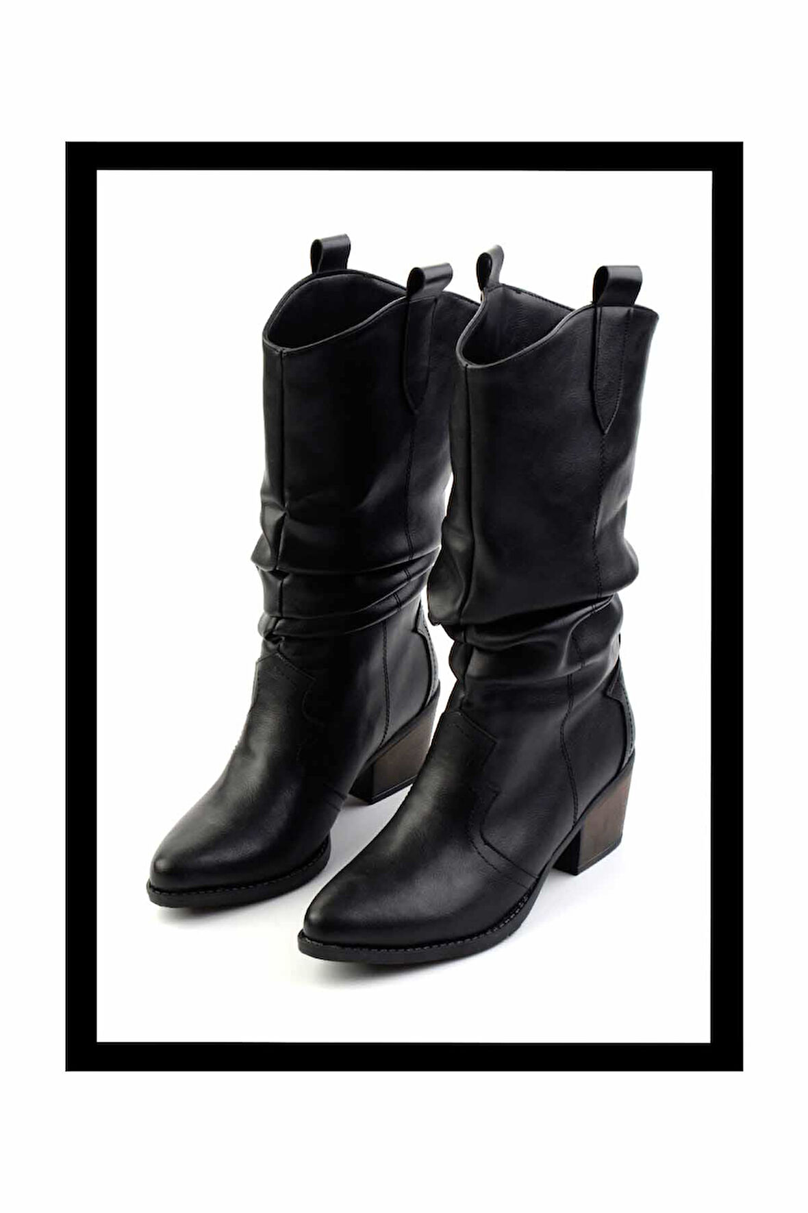 Siyah   Kadın Çizme K03069010009