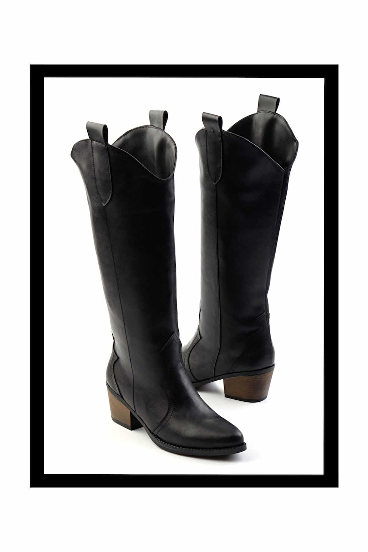 Siyah   Kadın Çizme K03069010509