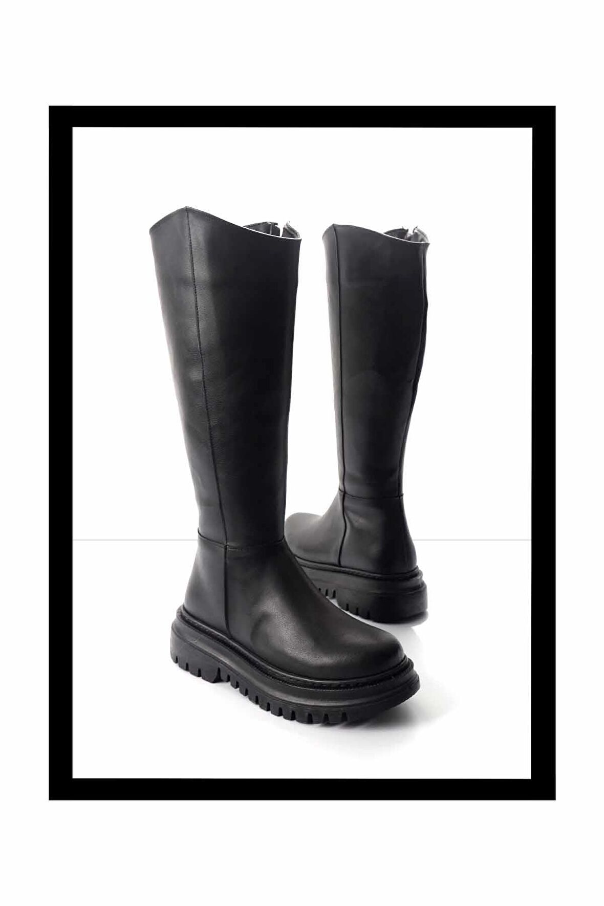 Siyah  Kadın Çizme K03129600509