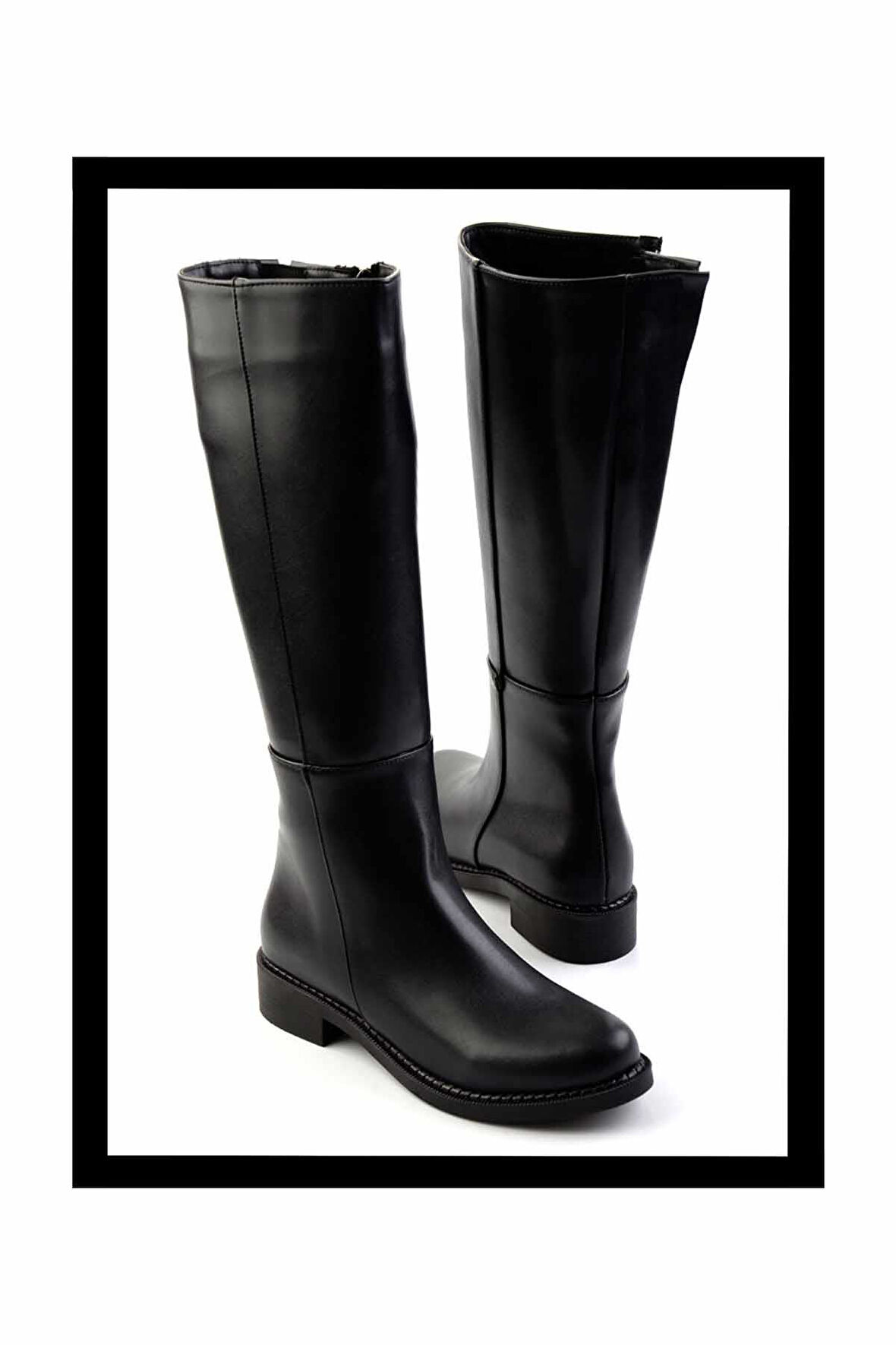 Siyah  Kadın Çizme K03156201809