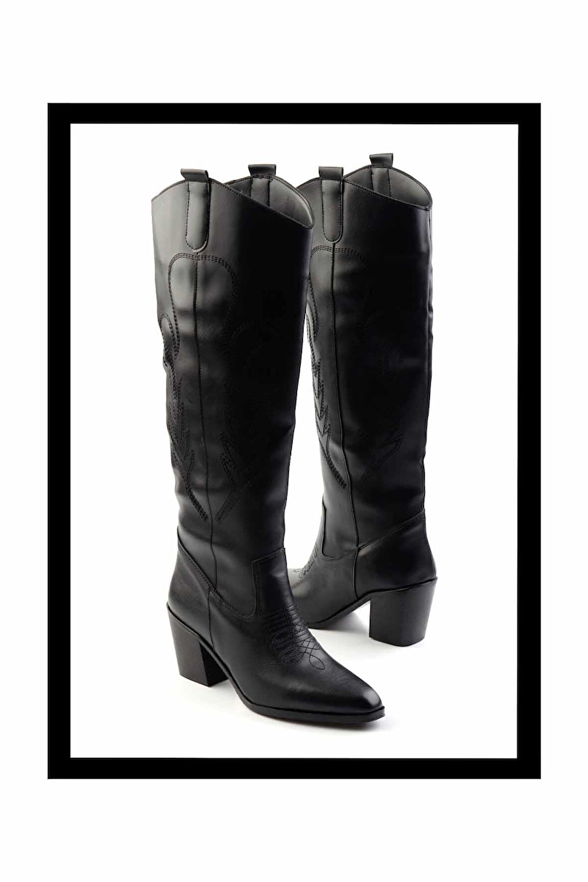 Siyah   Kadın Çizme K03192182009