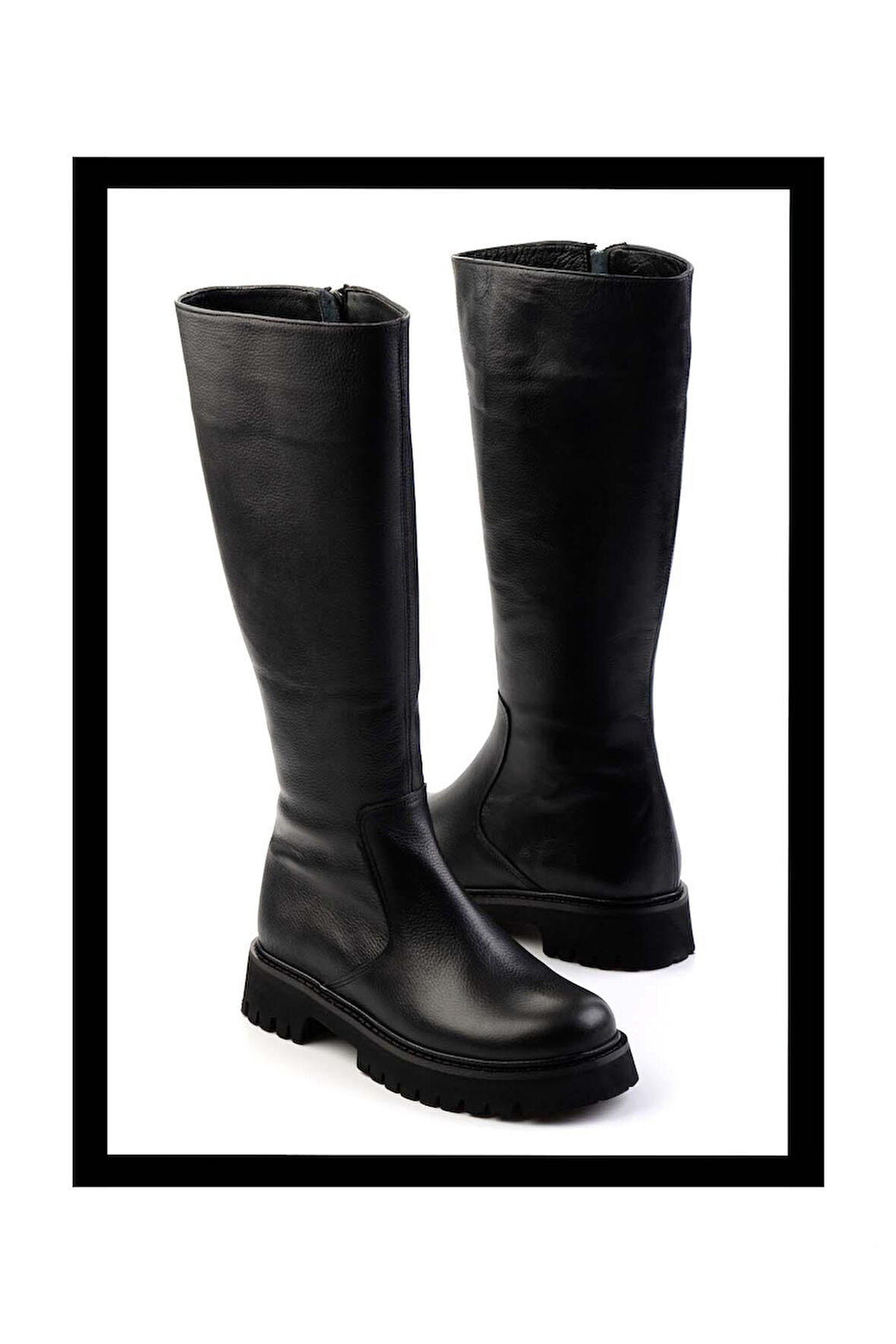 Siyah  Kadın Çizme K03666075009