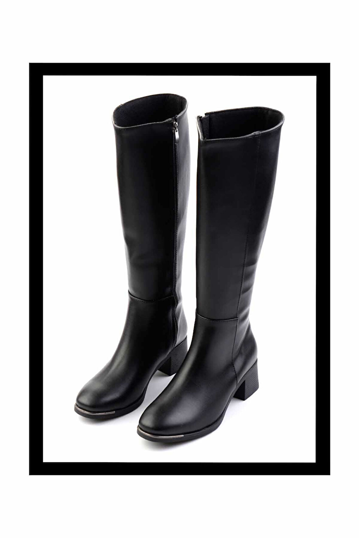 Siyah  Kadın Bot & Bootie K03924040509