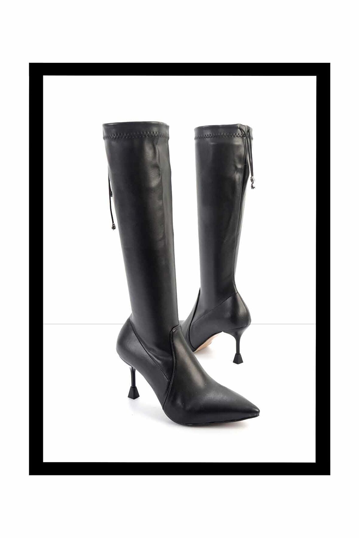 Siyah  Kadın Çizme K03948015009