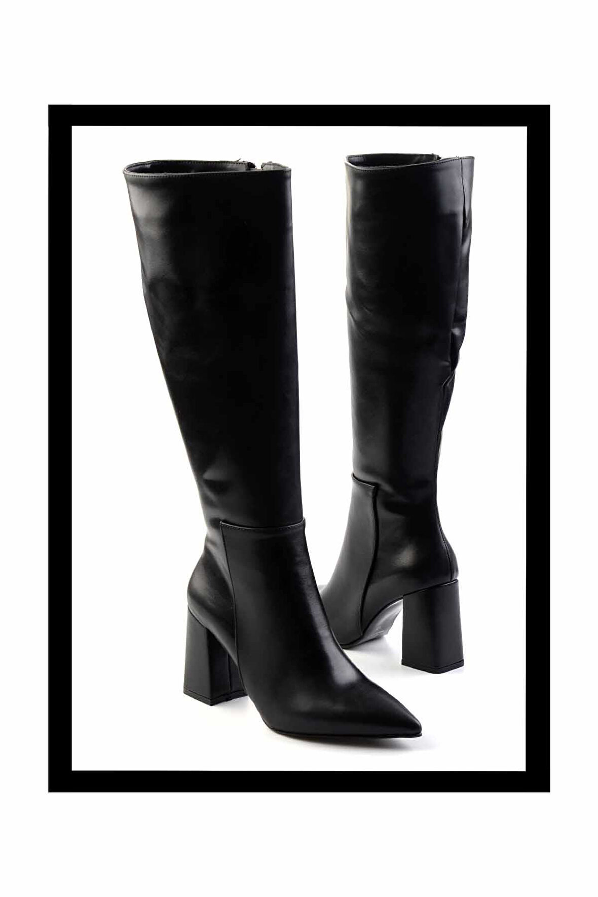 Siyah   Kadın Çizme K03992151809