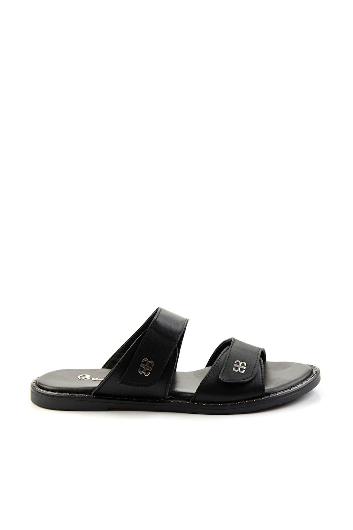 Siyah Leather Kadın Terlik K04073102003