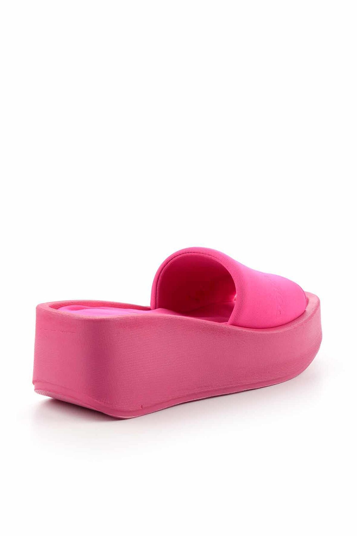 Fuşya Kumaş  Kadın Terlik K04140020804