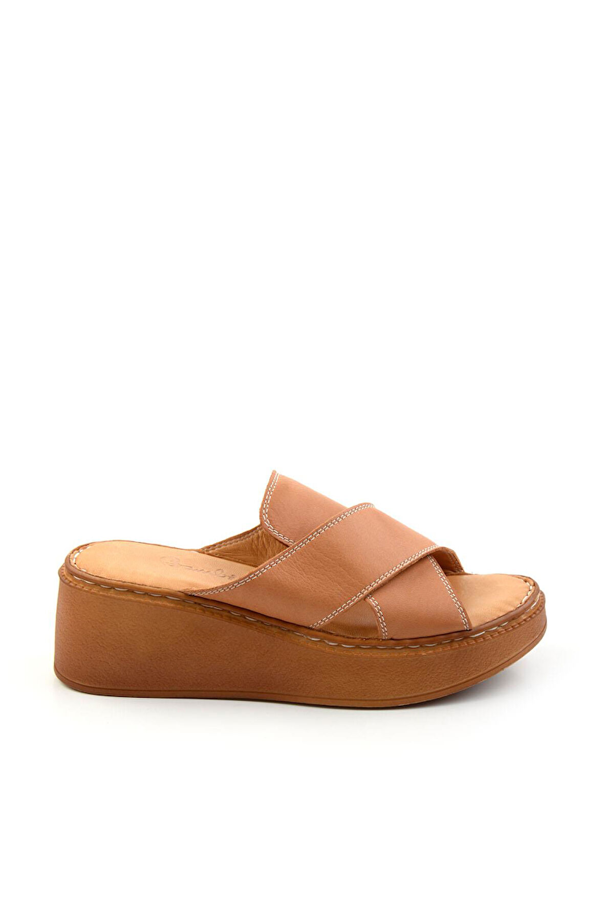 Taba Hakiki Deri Kadın Terlik K04331126303