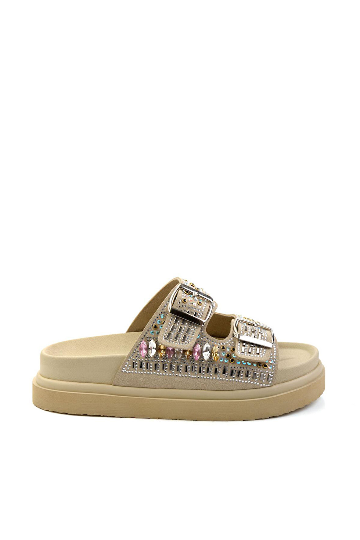 Bej  Kadın Terlik K04429320287