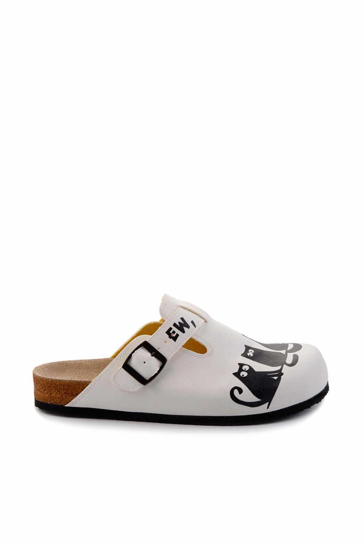 Beyaz  Kadın Terlik K04468000509