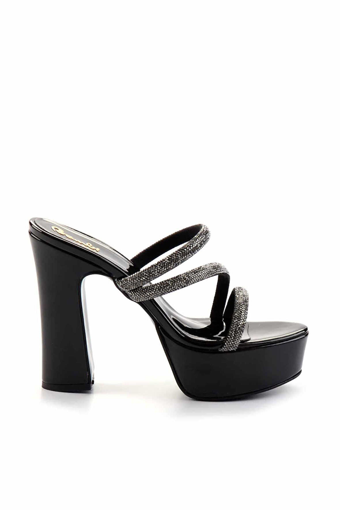 Siyah Platin  Kadın Terlik K04606050308