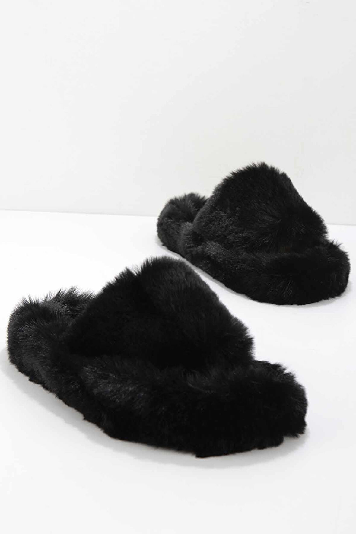 Siyah  Kadın Ev Terliği K04647010097