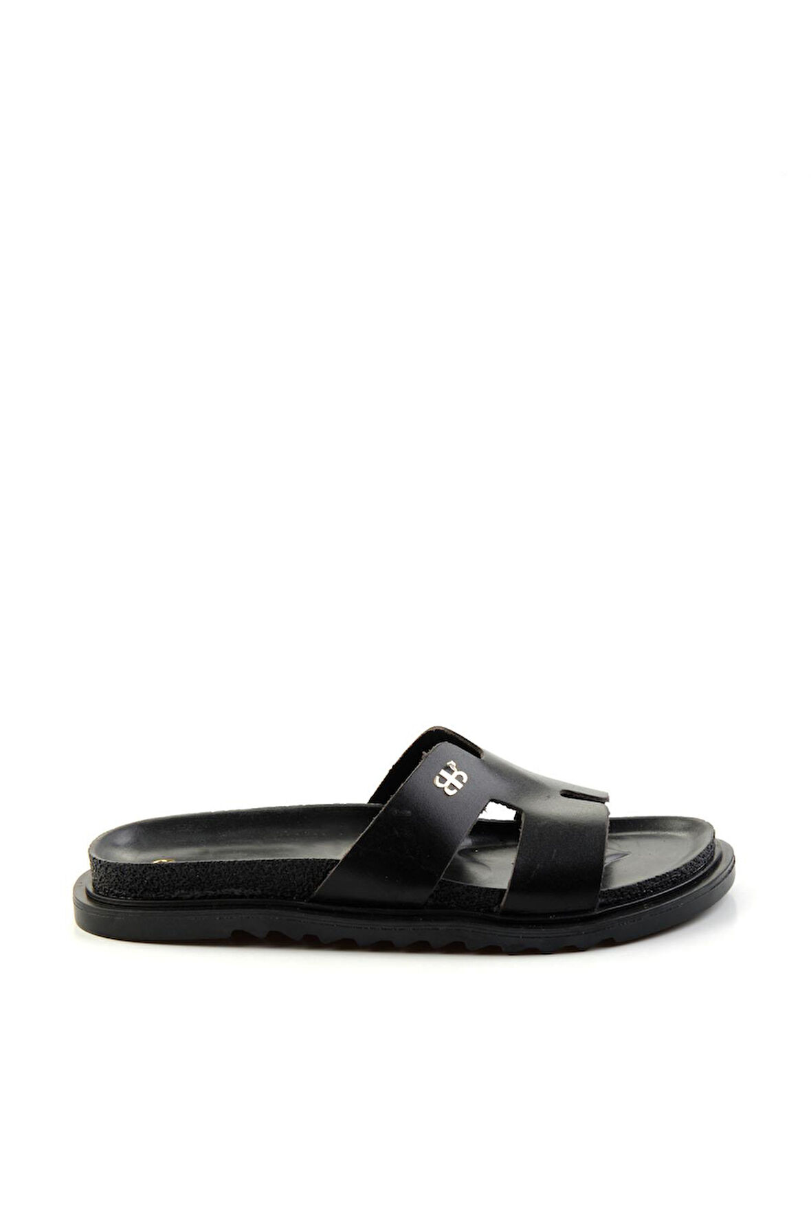 Siyah Leather Kadın Terlik K04666013803