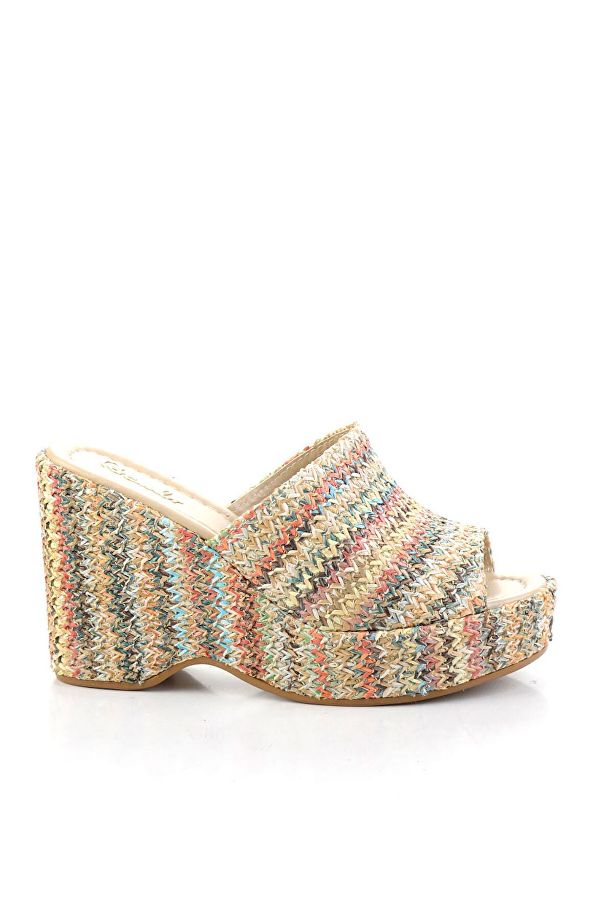 Çok Renkli  Kadın Terlik K04688001928