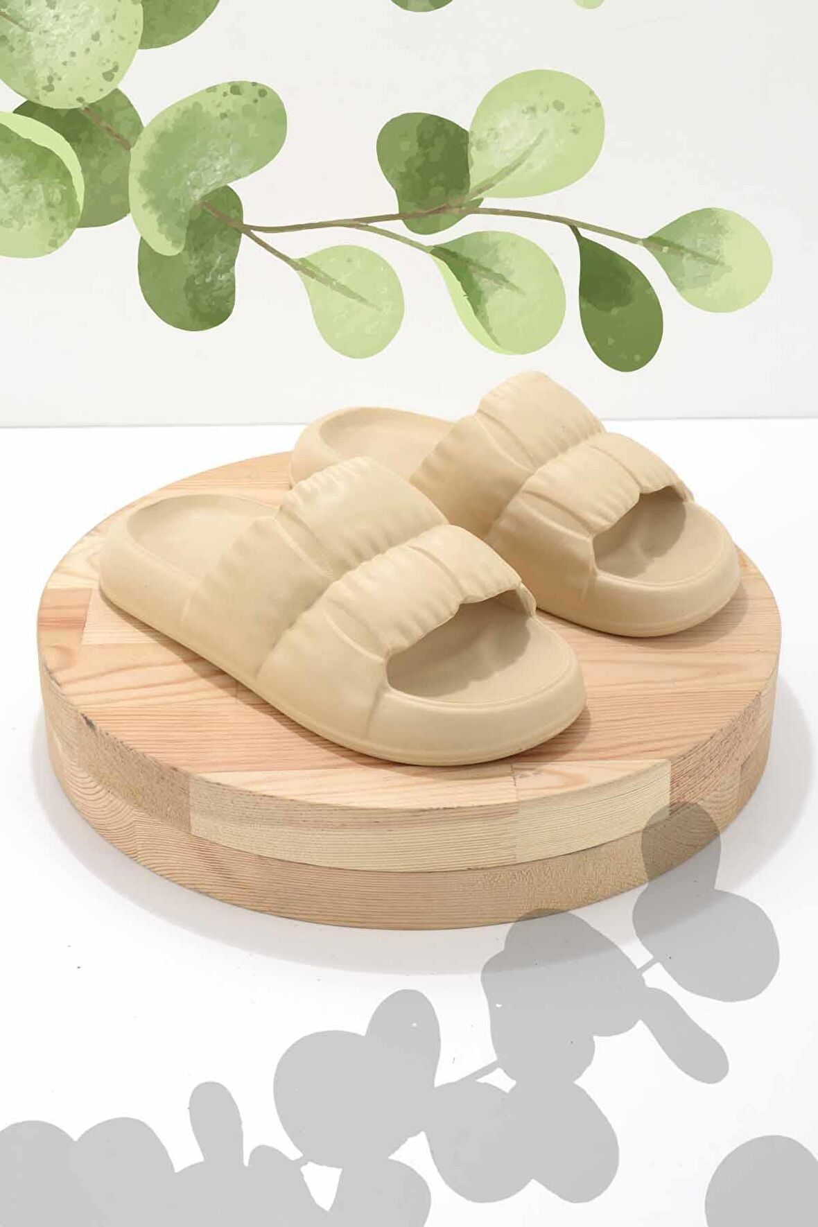 Bej Jel  Kadın Terlik K04740100359