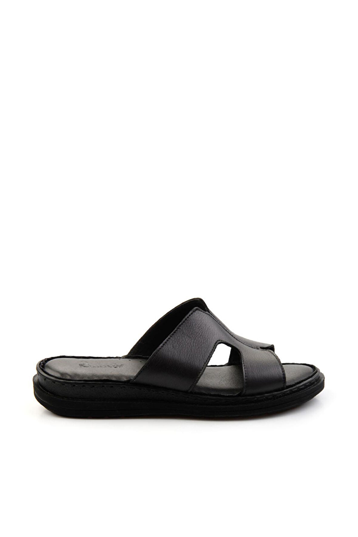 Siyah Leather Kadın Terlik K04907031403