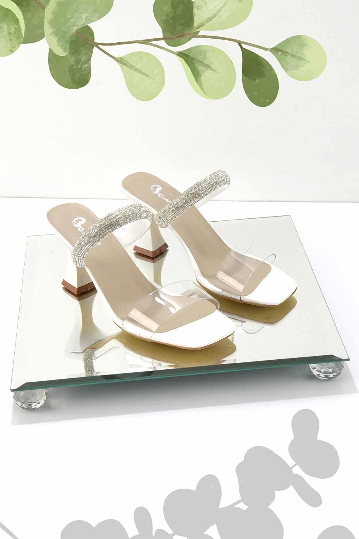 Beyaz  Kadın Terlik K04994027009