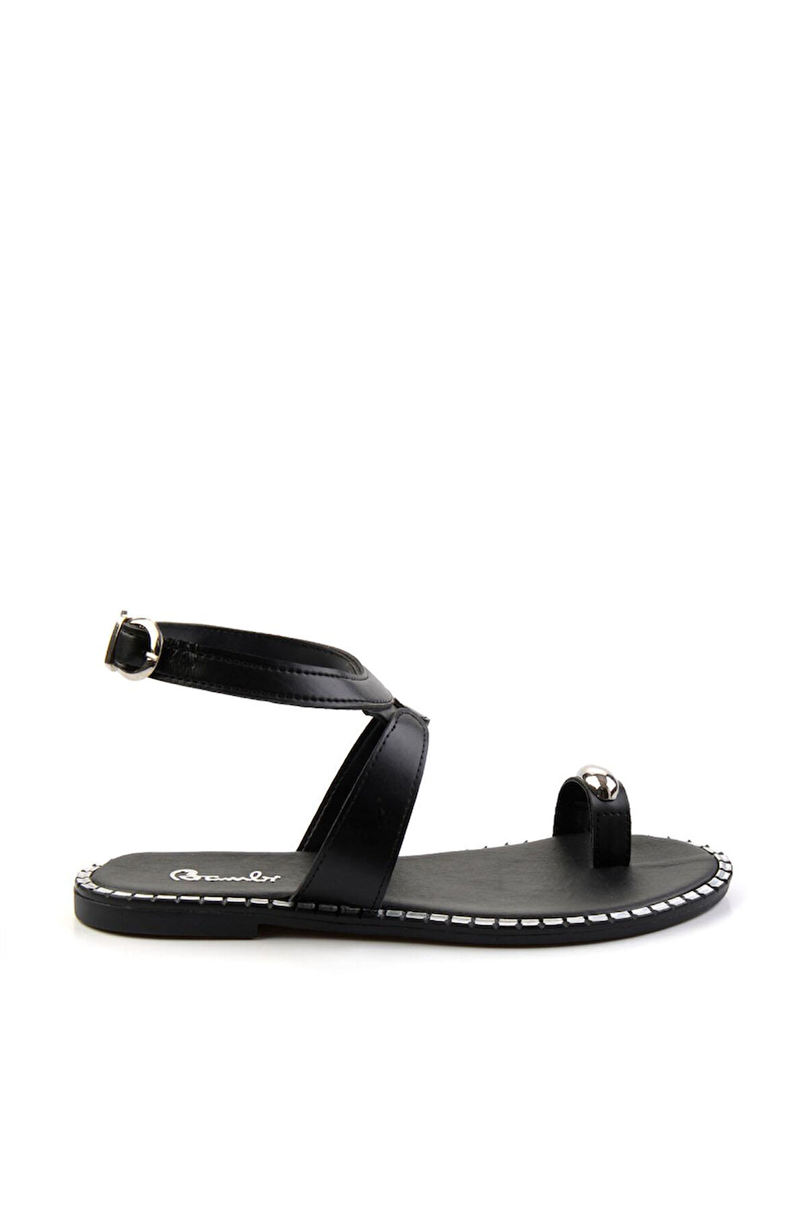 Siyah  Kadın Sandalet K05021011309